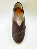 Alpargata do Campo Masculina em Couro Legitimo - Café