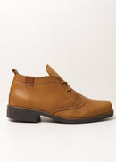 Botina Castelhana Masculina em Couro Legitimo - Baio